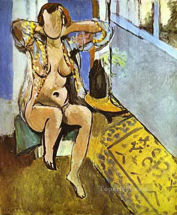 Alfombra española desnuda fauvismo abstracto Henri Matisse Pintura al óleo
